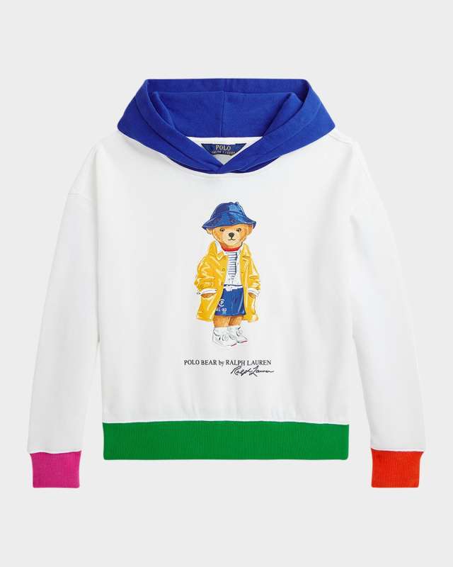 Girl's Magic Fleece Polo Bear Sweatshirt, Size S-X